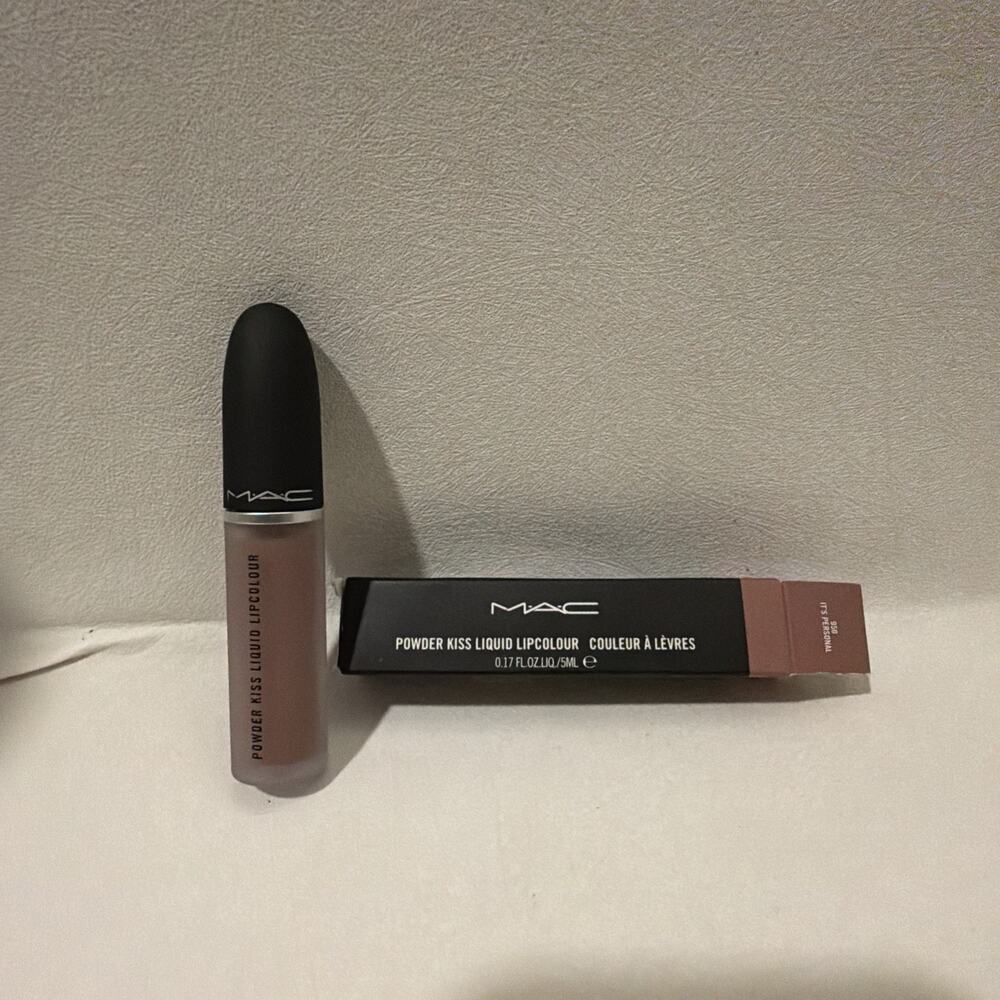 MAC Powder Kiss Liquid Lipcolour - “It’s Personal” Discontinued NIB AUTHENTIC